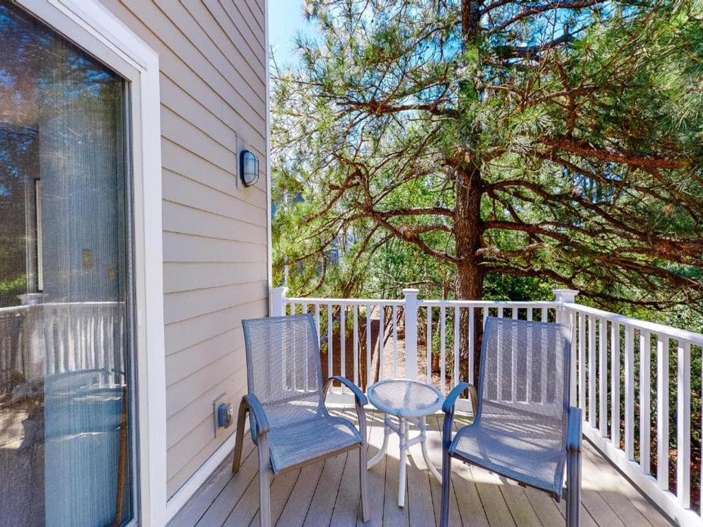 Deck off primary bedroom