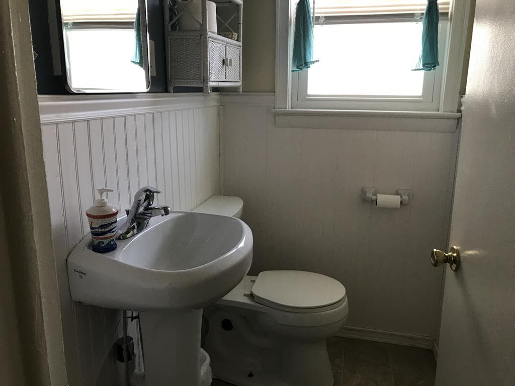1/2 Bath 1st Floor