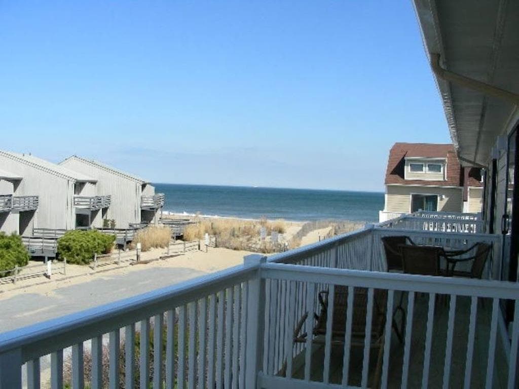 View of the Ocean From Deck off LR