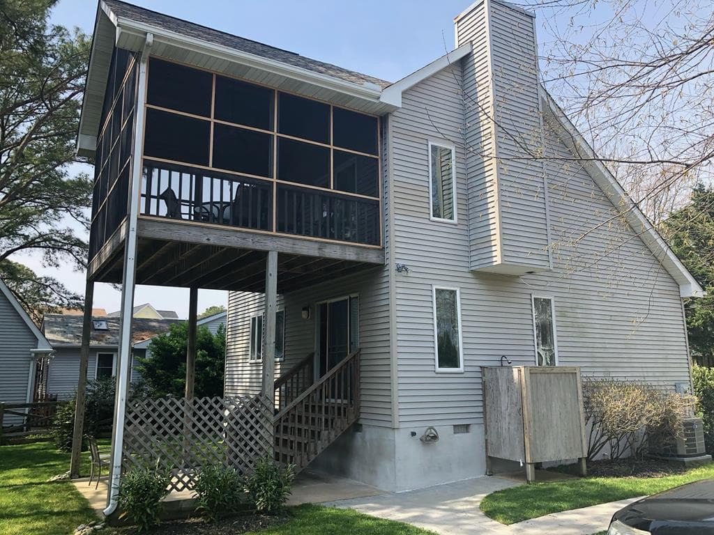 Back with Screened Porch