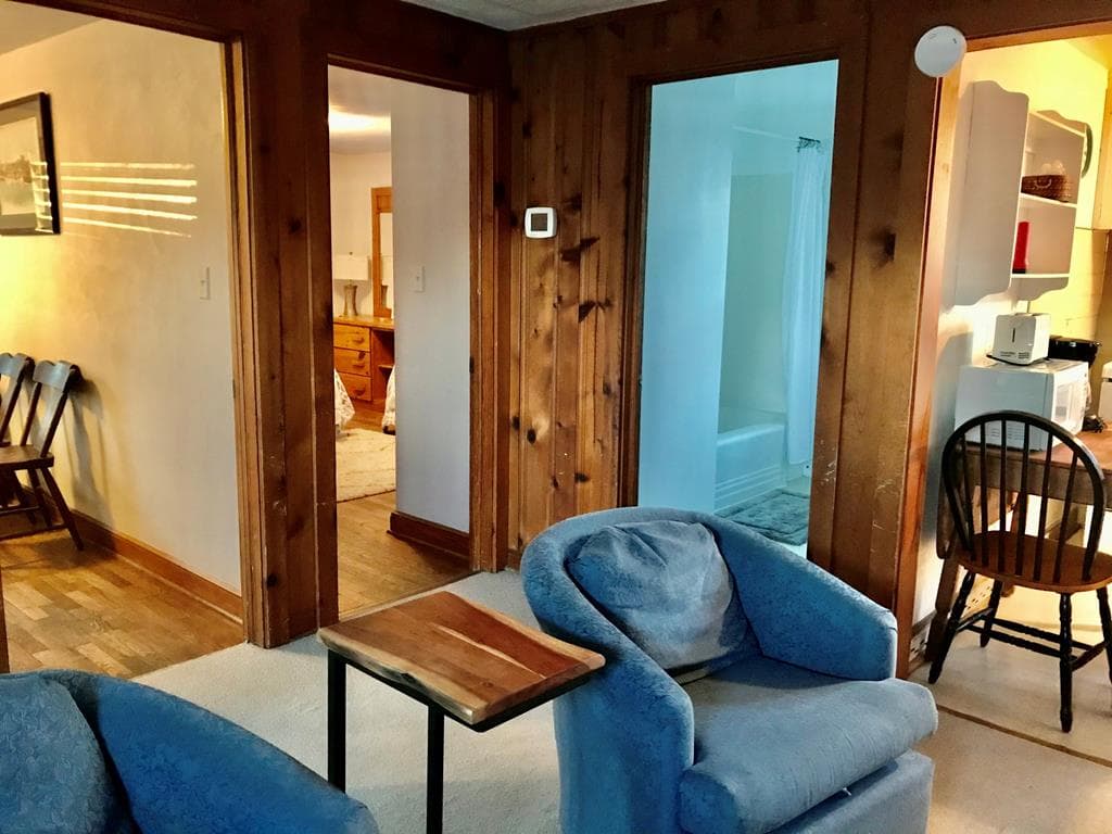 2 Bdrms to the Left of the Living Room