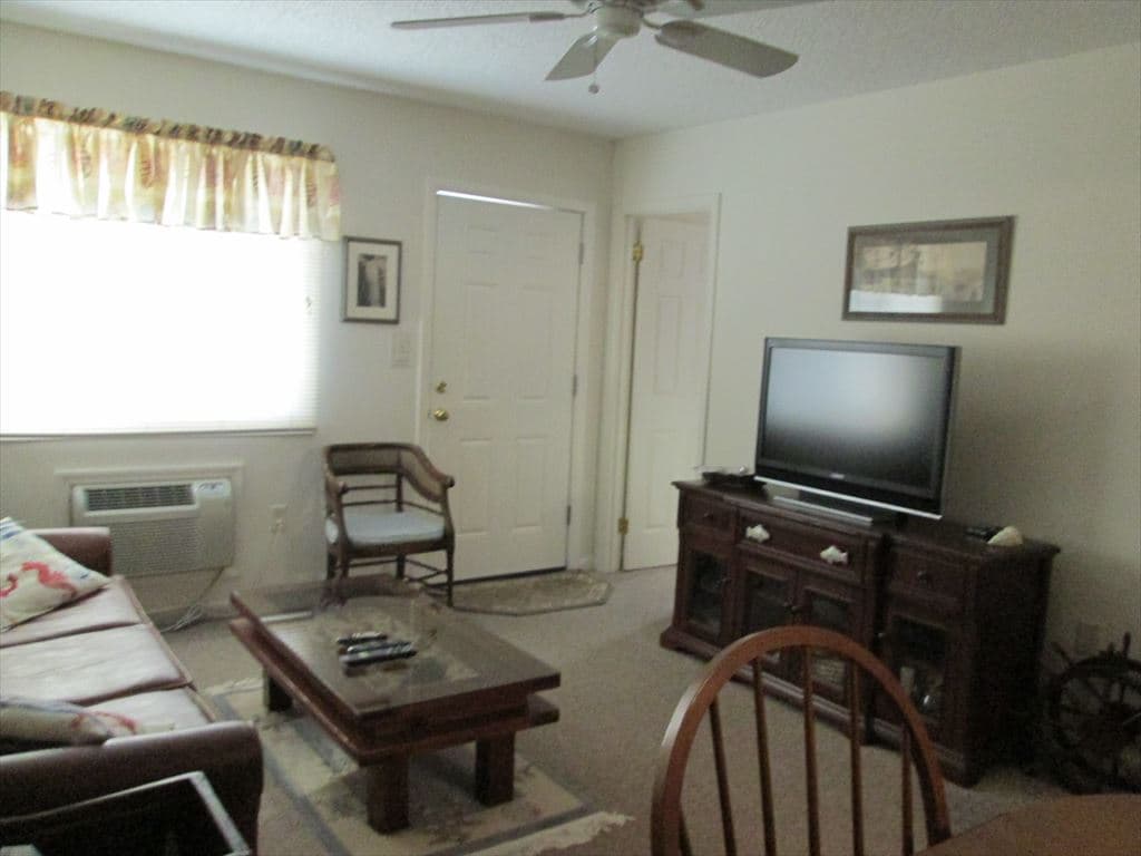 Entry Door w/Bdrm2 to the Right